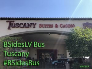 Tuscany pickup location
